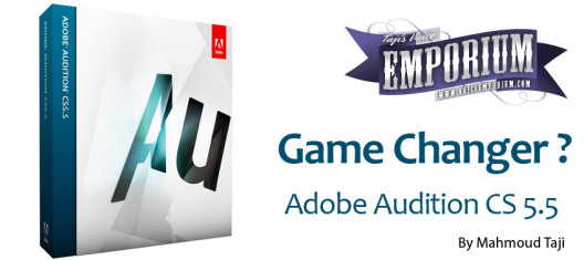 Game Changer? Introducing Adobe Audition CS5.5
