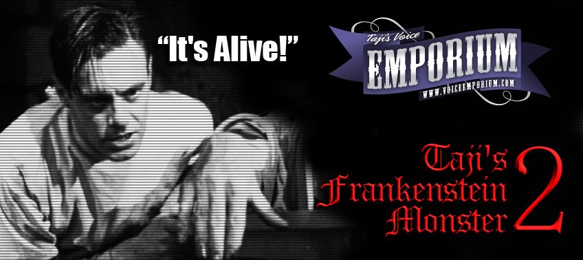 Taji's Frankenstein Monster Part 2: IT'S ALIVE!