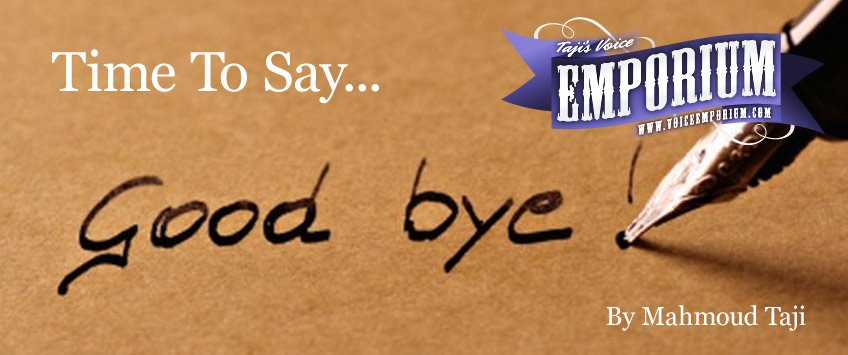 Time To Say Goodbye