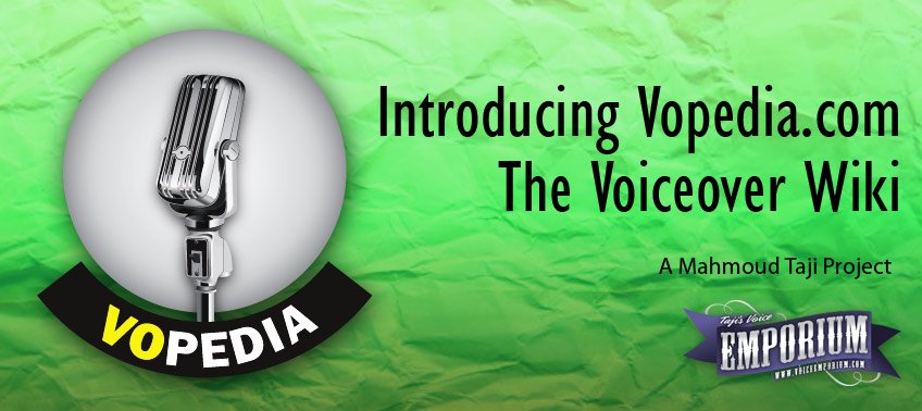 Vopedia.com - The Voiceover Wiki