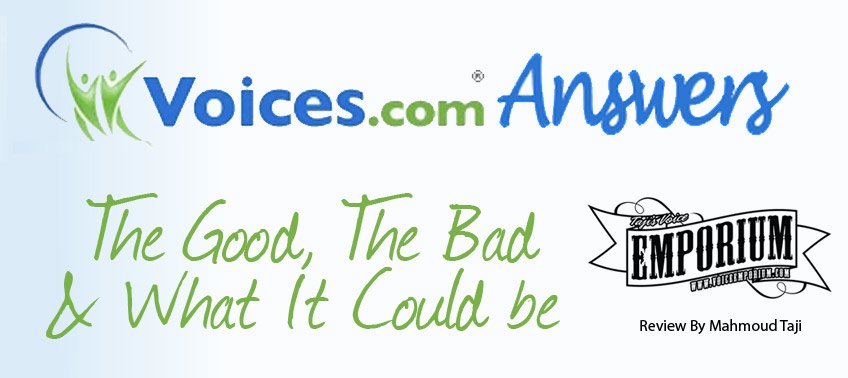 Voices.com Answers : The Good, The Bad & What It Could Be